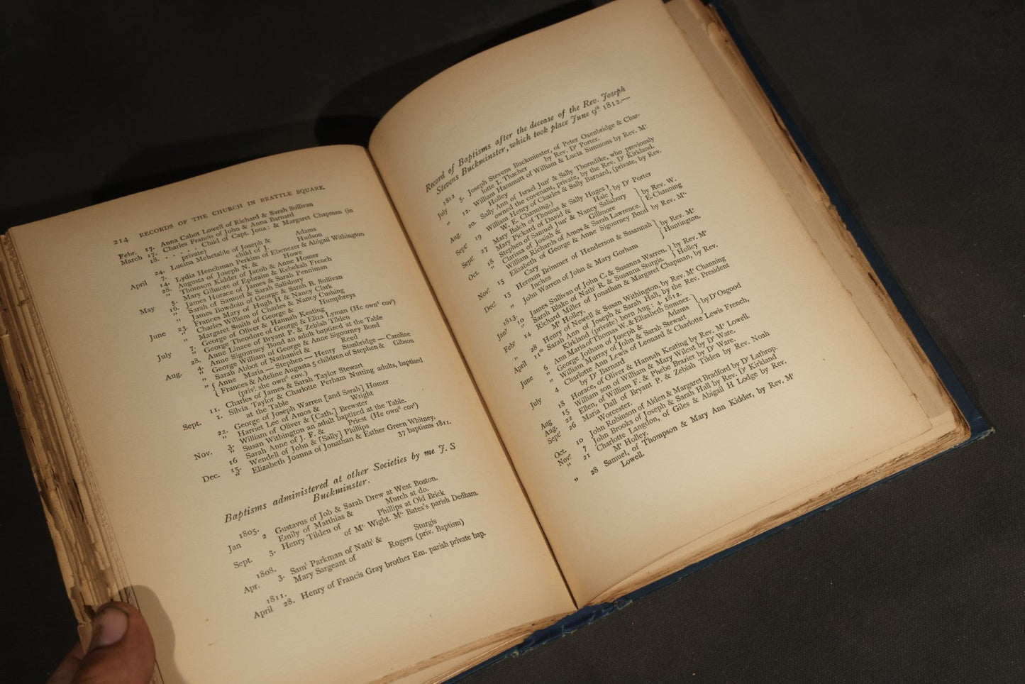 "The Manifesto Church: Records of the Church in Brattle Square, Boston" Antique Church History Book, 1699-1872, Published by The Benevolent Fraternity of Churches, Boston, Massachusetts, 1902