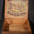 Lot 045 - Antique Bixby's "Best" Blacking Wooden Shipping Box with "New York Boot Black Brigade" Inner Lid Label, S.M. Bixby & Co., 173 Washington Street, New York City
