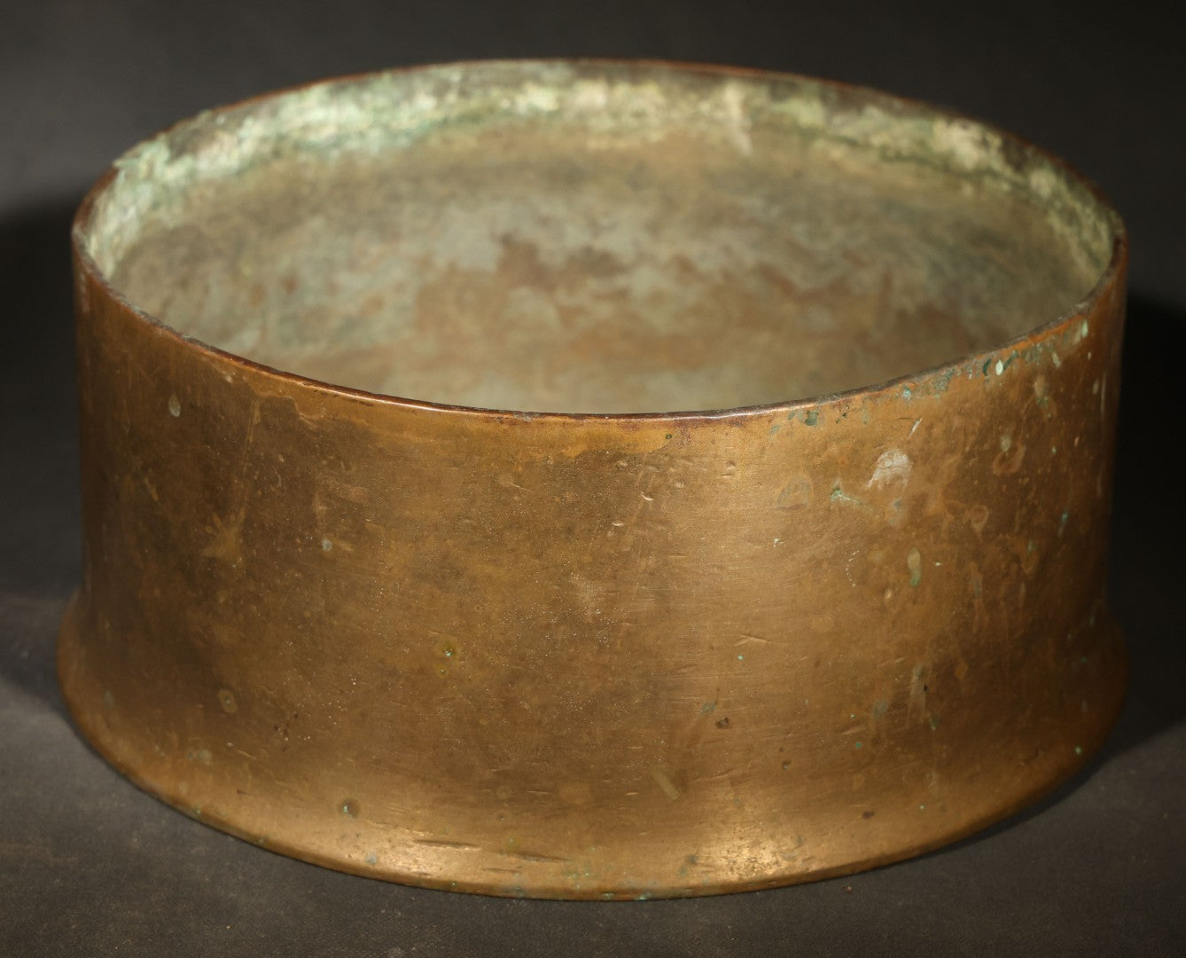 Antique Brass Bowl or Vessel Stamped "N.B.CO / N.Y." on Underside