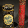 Lot 058 - Pair of Antique Dental Advertising Tins Including Phenomint Tooth Powder by Ashel Boyden & Son, Boston, Massachusetts and S.S. White Dental Mfg. Co. Rubber Dam