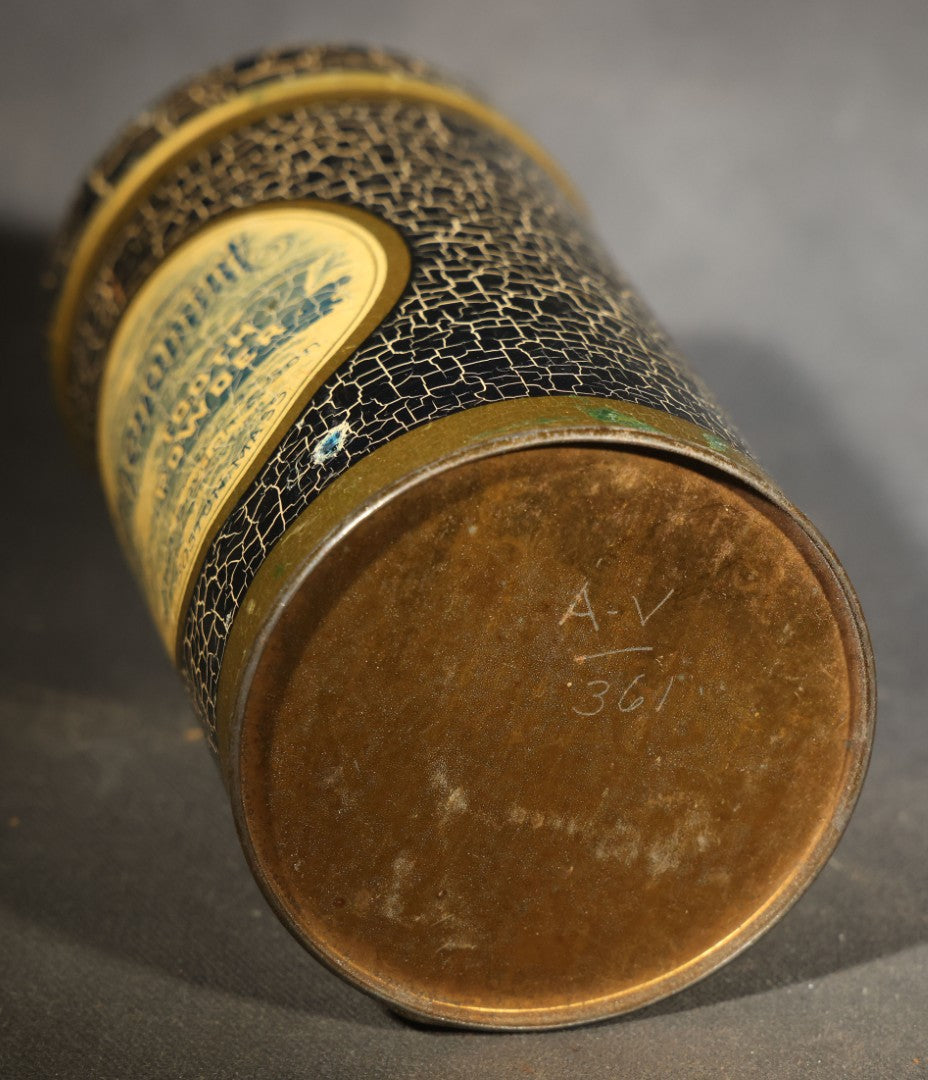 Pair of Antique Dental Advertising Tins including Phenomint Tooth Powder by Ashel Boyden & Son, Boston, Massachusetts and S.S. White Dental Mfg. Co. Rubber Dam