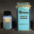 Lot 062 - Grouping of Three Vintage Dental Products Including S.S. White Lubricating Oil, Pulprotex Temporary Cement, and Py-Co-Pay Tooth Powder