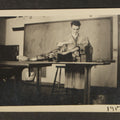 Lot 016 - Antique Snapshot Photograph of a Cadaver Dissection at Harvard Dental School, Inscribed Roy Y. Raymond, Gross Anatomy 1917