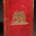 Lot 032 - "Laurel Leaves: A Chaplet Woven by the Friends of the Late Mrs. Osgood" Antique Illustrated Memorial Book with Mourning Angel and Grave Cover Design, Edited by Mary E. Hewitt, Published by Lamport, Blakeman & Law, New York, 1854