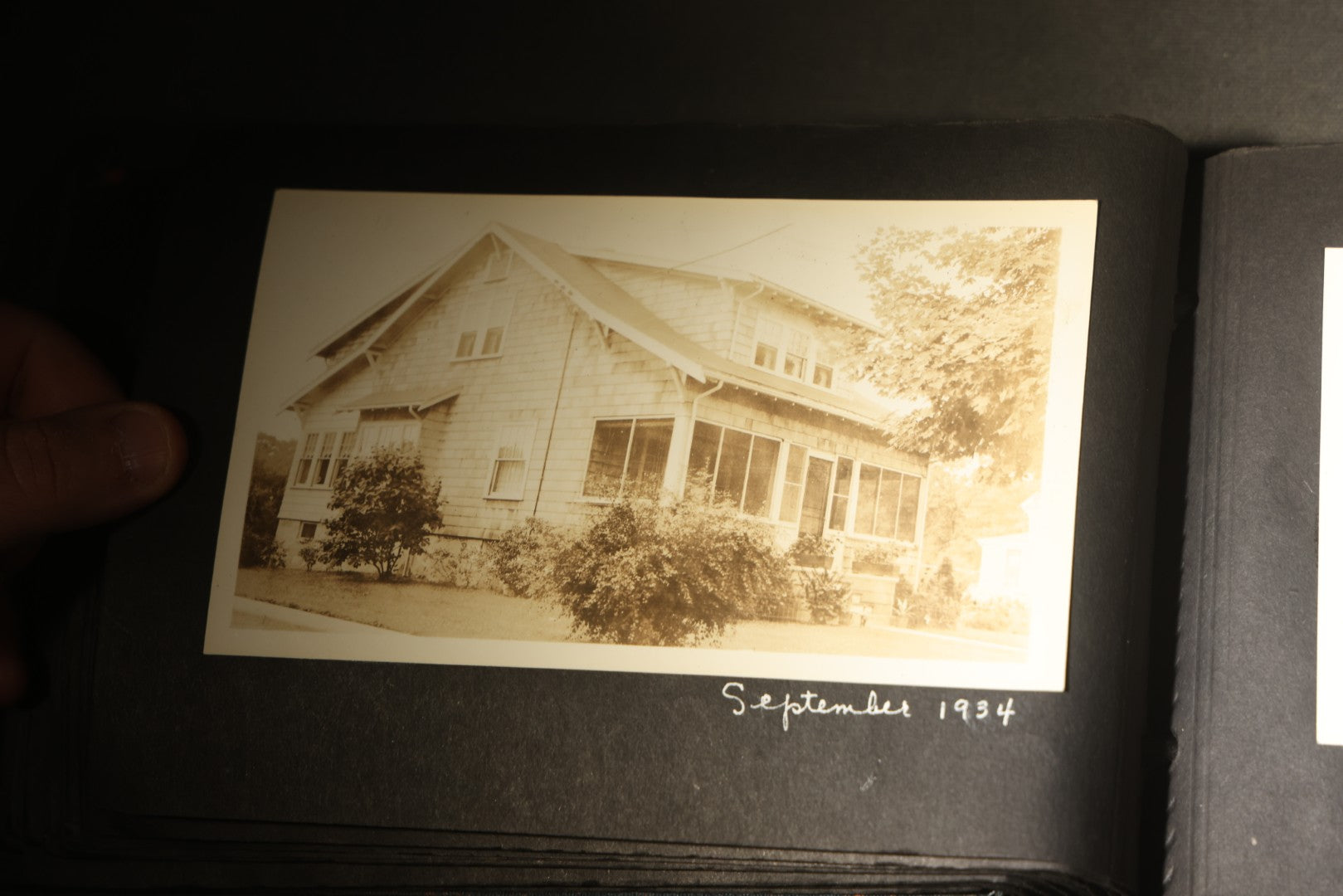 Vintage Snapshot Photo Album Containing 100+ Photographs, 1930-1934, including Onset Wharf, Massachusetts, Fishing, and Family Gatherings