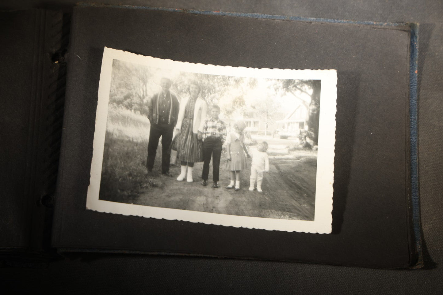 Vintage Snapshot Photo Album Containing 100+ Photographs, 1930-1934, including Onset Wharf, Massachusetts, Fishing, and Family Gatherings