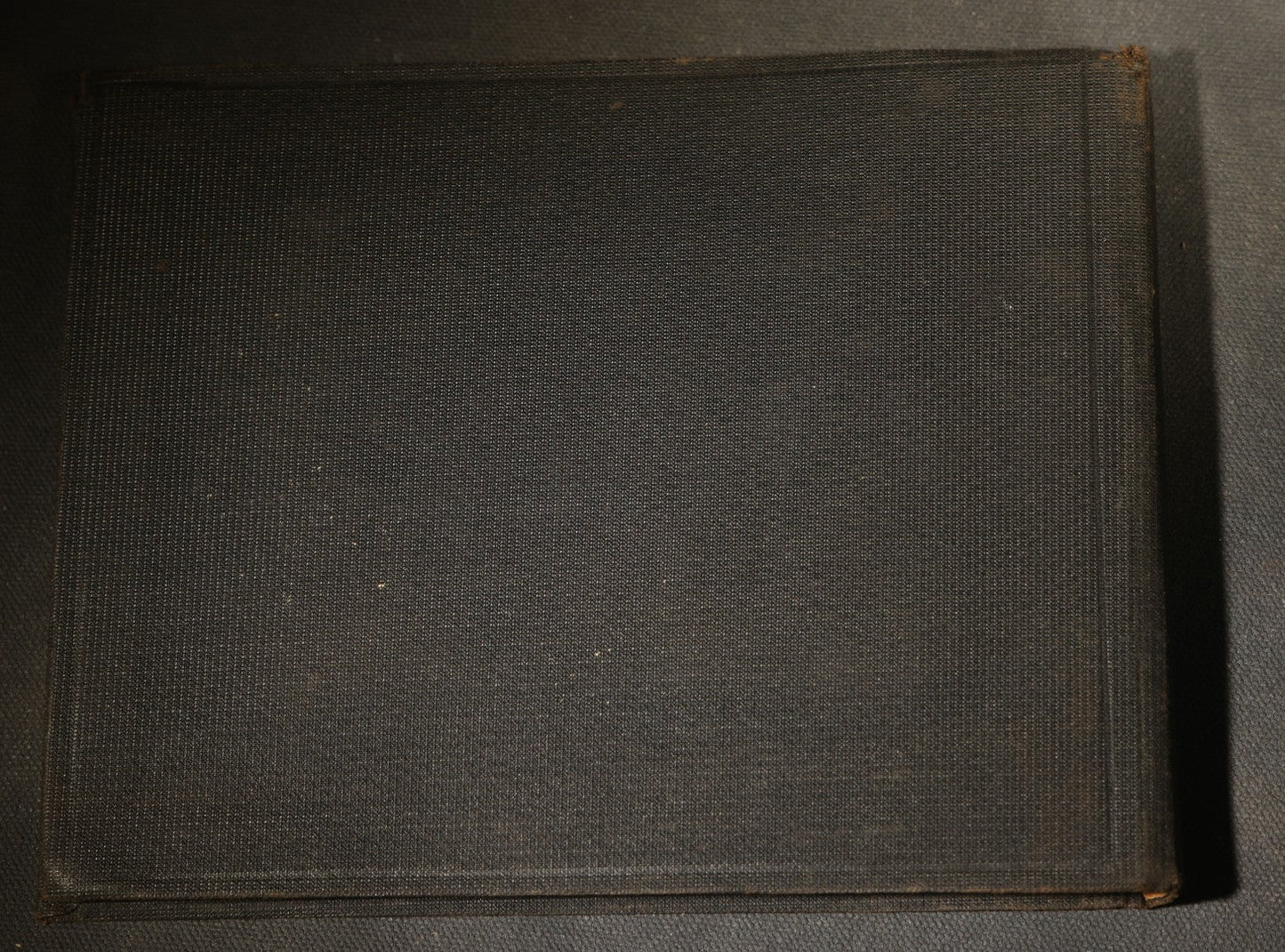 Antique Snapshot Photo Album Containing 25+ Photographs, Circa 1910, Including Beach Scenes, R.P.P.C. of Two Young Men in Cowboy Attire, Sailboat, Swans, Castle Architecture, and Family Portraits