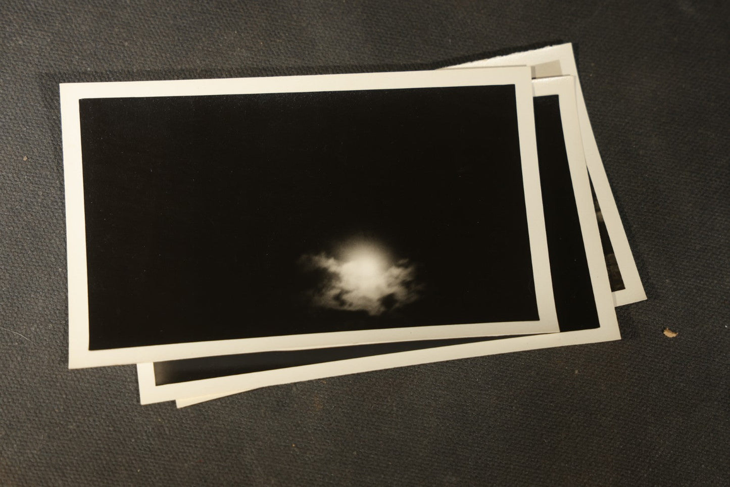 Grouping of 11 Vintage Snapshot Photographs with Negatives of the 1932 Solar Eclipse including Partial and Total Eclipse Phases and Eclipse Viewers with American Flag