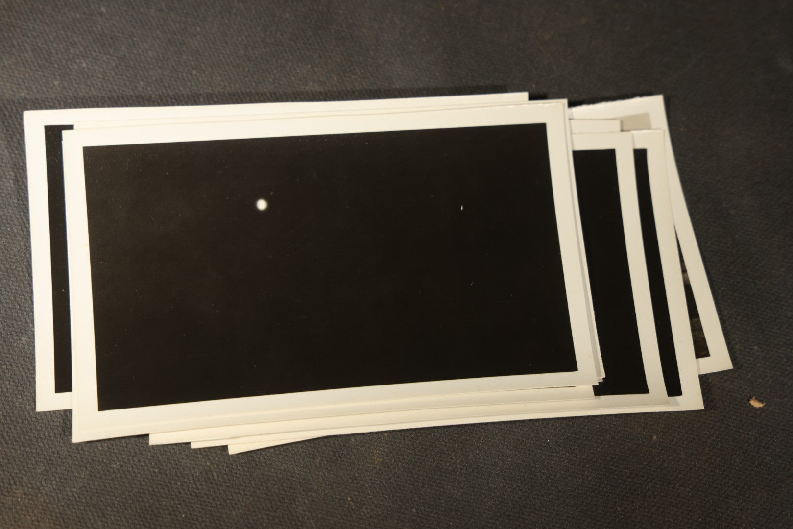 Grouping of 11 Vintage Snapshot Photographs with Negatives of the 1932 Solar Eclipse including Partial and Total Eclipse Phases and Eclipse Viewers with American Flag
