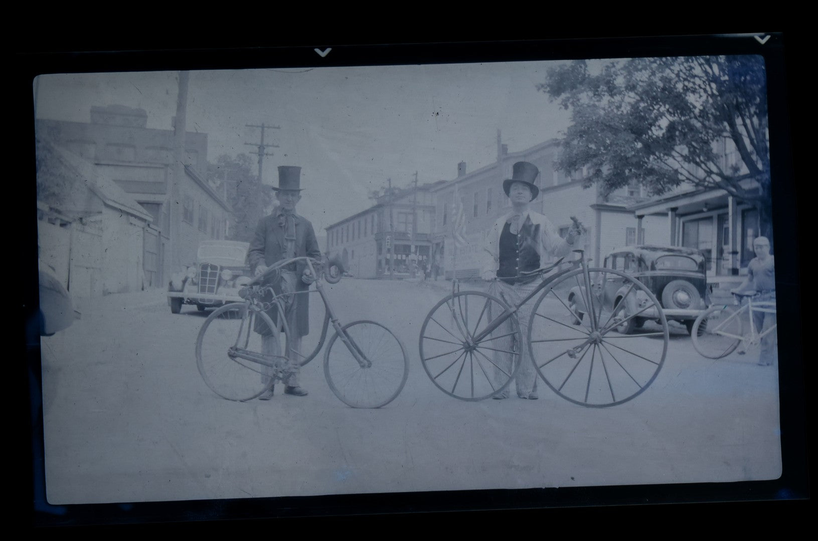 Grouping of Six Antique Celluloid Copy Negatives including Tom Thumb and Lavinia Warren, Boston Corbett, Laura Le Claire, Pauline Cushman, and Belle Boyd