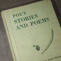 Lot 100 - "Poe's Stories and Poems" Vintage Edgar Allan Poe Book, Stories Adapted by Ollie Depew, Edited by Herbert Spencer Robinson, Illustrated by Thomas C. Fraumeni, Published by Globe Book Company, New York, 1968 Second Edition