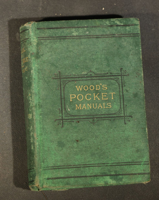 "A Manual of Obstetrics" Antique Illustrated Medical Book by Edward L. Partridge, M.D., Published by William Wood & Company, New York, 1884