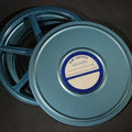 Lot 117 - Vintage 8mm Color Home Movie Film Reel Labeled "Halloween" On Logan Reel in Metal Canister
