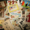Lot 126 - Grouping of Approximately 25 Antique and Vintage Postcards Including Comic, Greeting, Floral, and Holiday Subjects