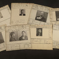 Lot 169 - Grouping of Seven Antique Police Mugshot and Arrest Cards with Photographs Including Edward Mullen of Massachusetts State Prison, John Murphy "Yegg" Safe Blower, and Arthur Williams