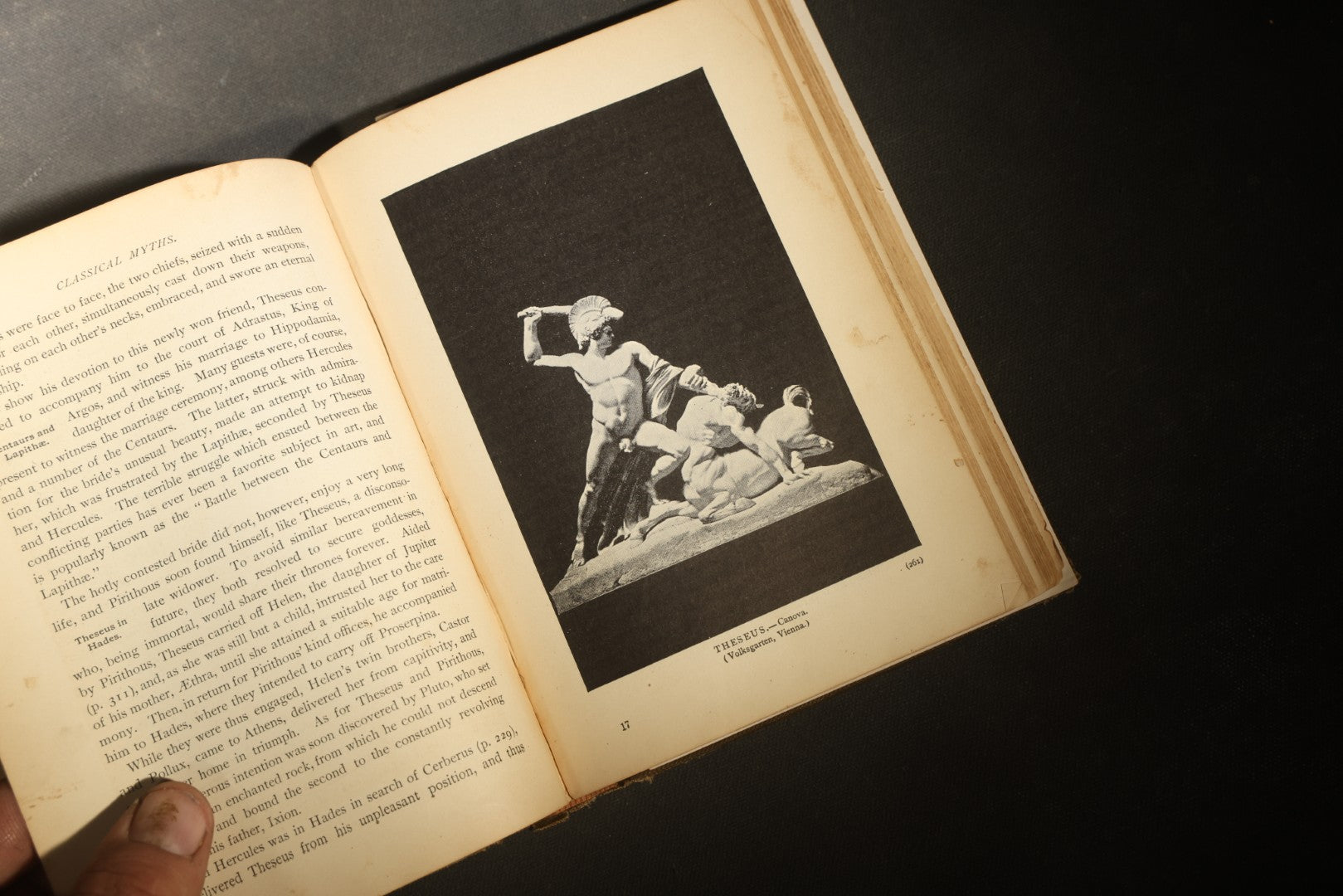 Trio of Antique and Vintage Books including "Myths of Greece and Rome" by H. A. Guerber, 1893, "The Enchanting Witch" by M. J. Farrell, 1951, and "5,000 Most-Used Shorthand Forms"
