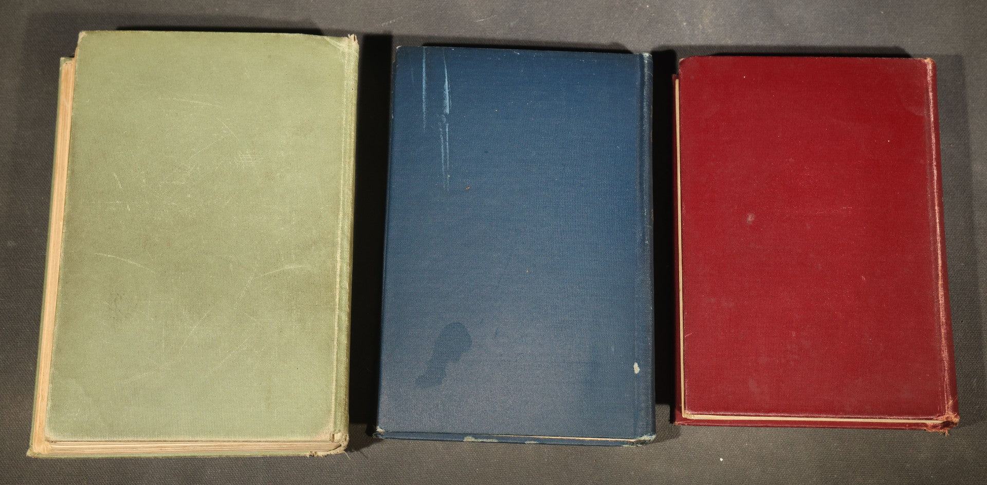 Trio of Antique Books including "The Right Princess" by Clara Louise Burnham, 1902, "The Magic Carpet: Poems for Travellers" by Mrs. Waldo Richards, and "Elizabeth and Her German Garden"