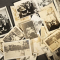 Lot 186 - Grouping of 25+ Antique and Vintage Snapshot Photographs Including Christmas Tree Portraits, Children with Dogs, Residential Architecture, and Family Scenes