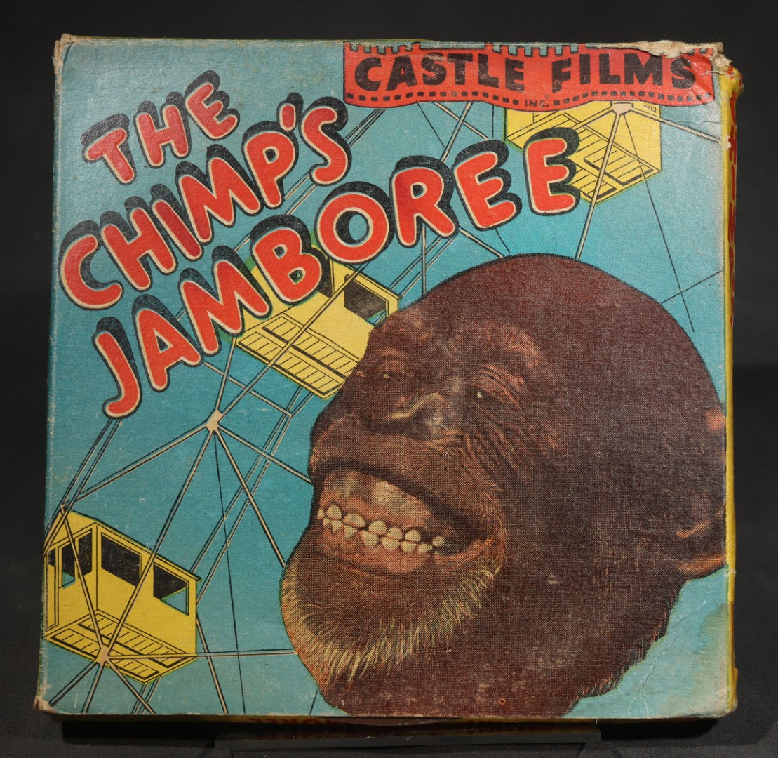 Vintage "The Chimp's Jamboree" 16mm Complete Edition Film Reel No. 614 by Castle Films Inc.