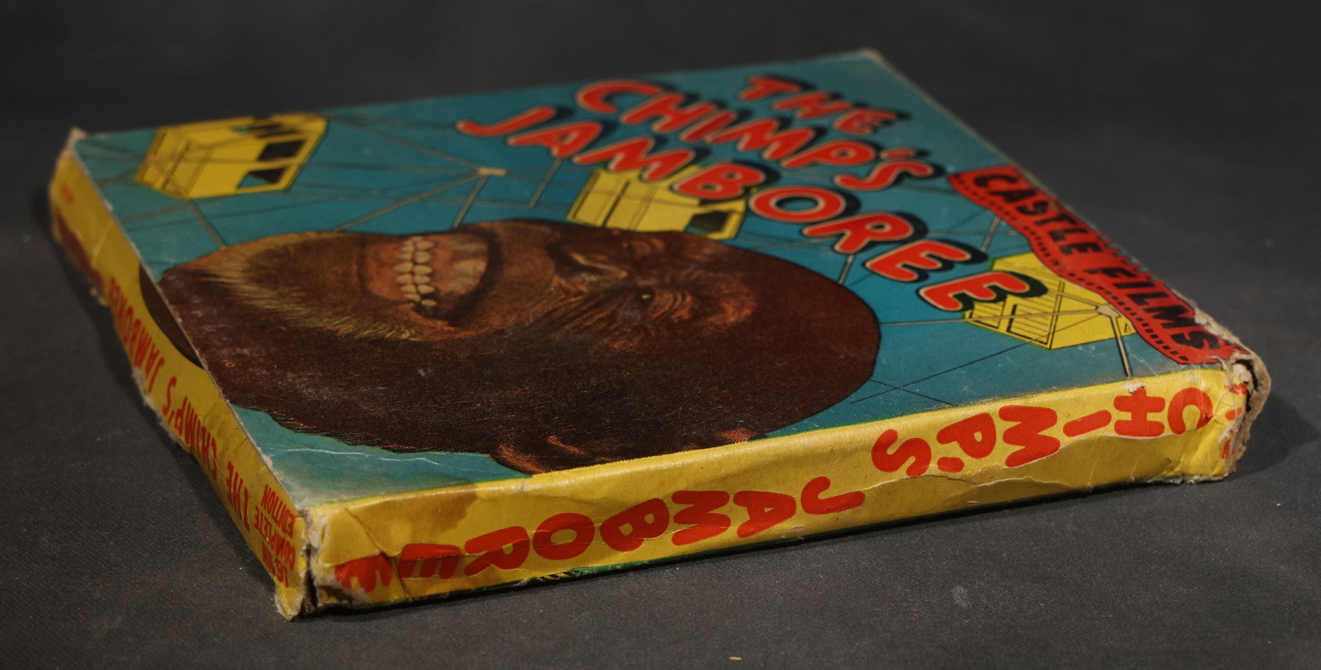 Vintage "The Chimp's Jamboree" 16mm Complete Edition Film Reel No. 614 by Castle Films Inc.