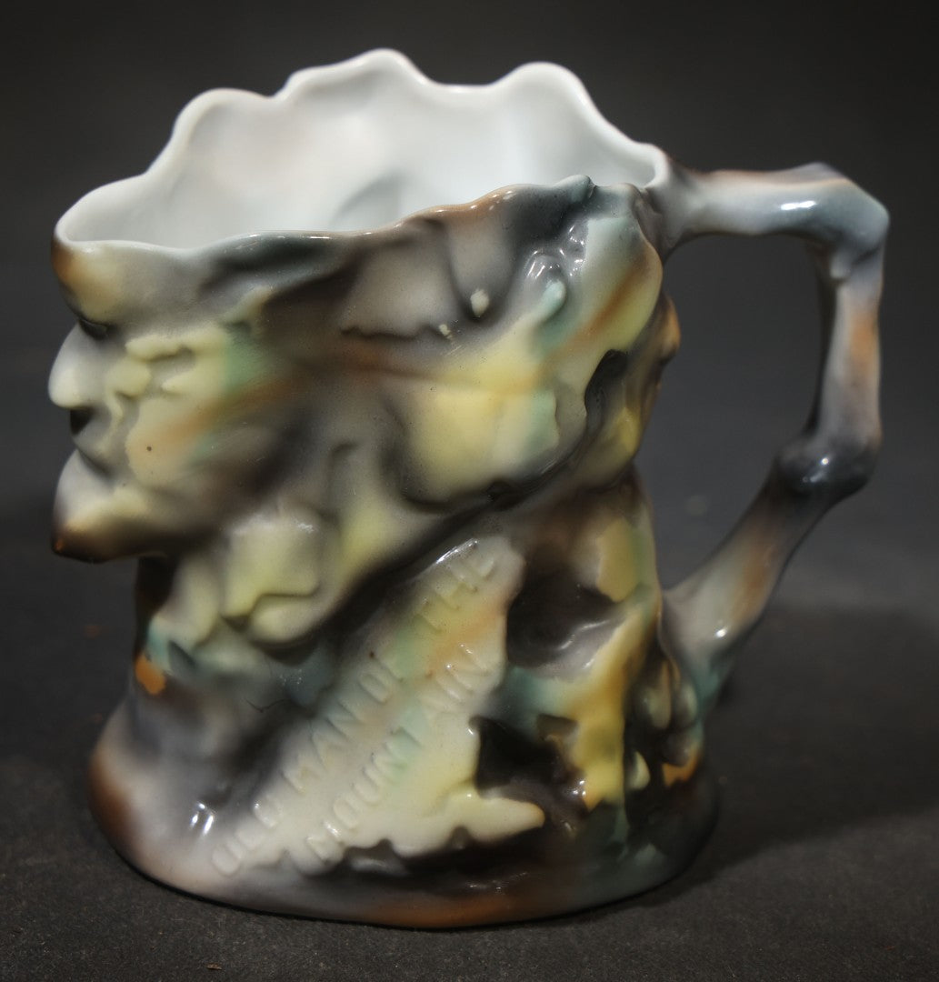 Antique Royal Bayreuth Porcelain "Old Man of the Mountain" Figural Creamer, Bavaria, Germany
