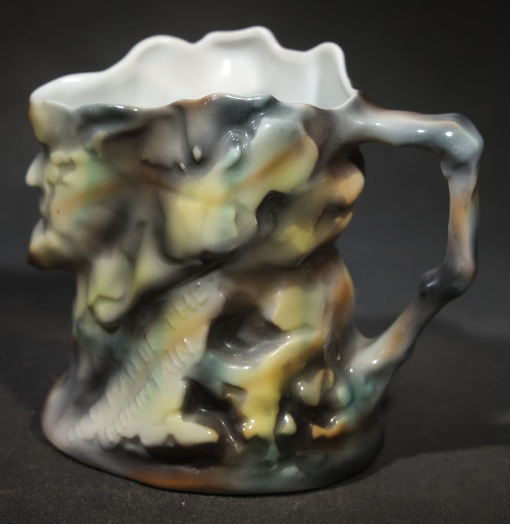 Antique Royal Bayreuth Porcelain "Old Man of the Mountain" Figural Creamer, Bavaria, Germany