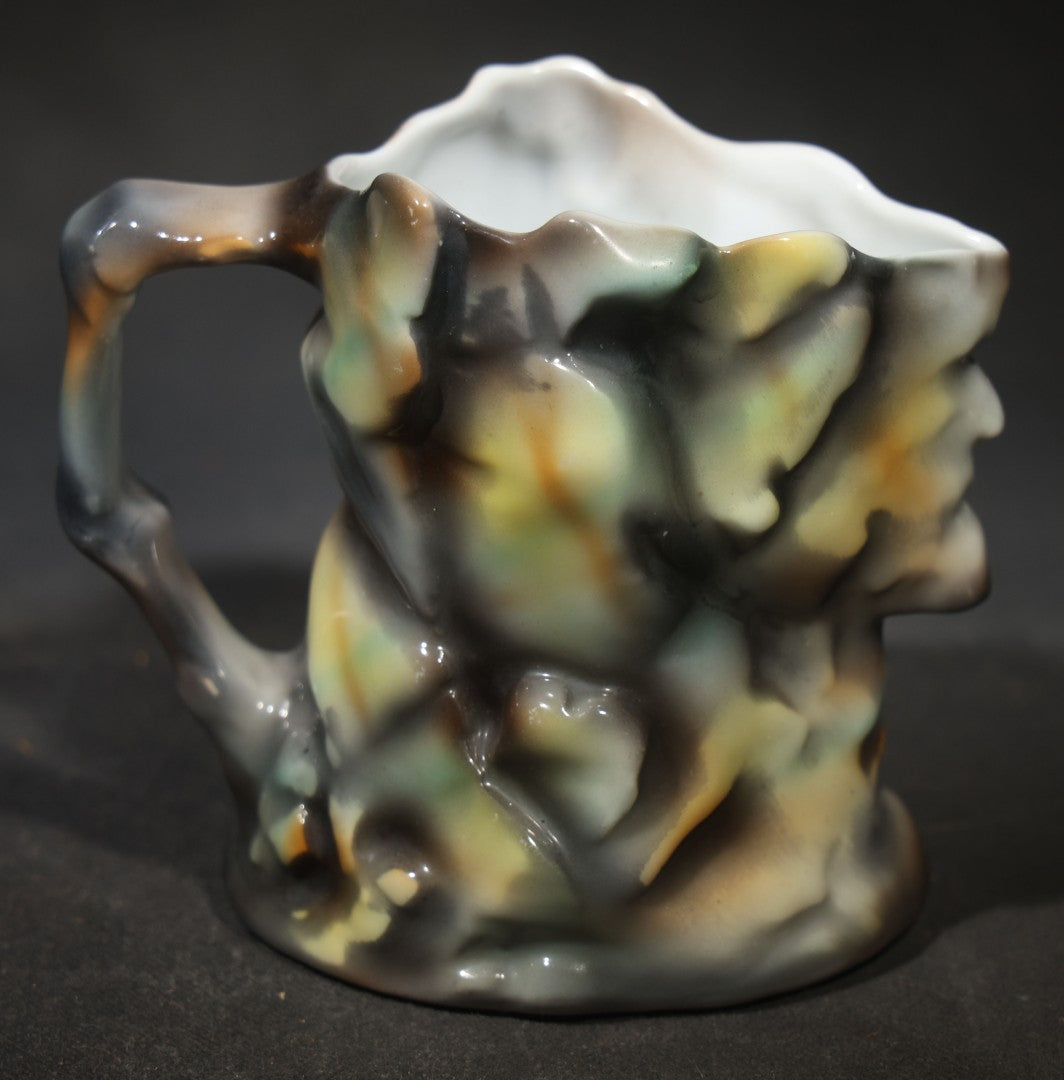 Antique Royal Bayreuth Porcelain "Old Man of the Mountain" Figural Creamer, Bavaria, Germany