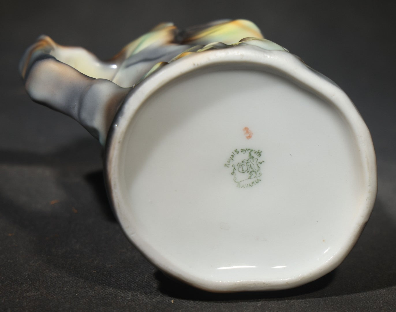 Antique Royal Bayreuth Porcelain "Old Man of the Mountain" Figural Creamer, Bavaria, Germany