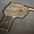 Lot 095 - Vintage "Ra-Ta-Ta-Tat" Machine Toy Cap Gun, Manufactured by the Kilgore Company, Circa 1938, Missing Crank Handle, 5-1/2" H