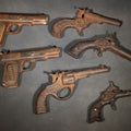 Lot 096 - Grouping Cap Guns, 4-1/4" L