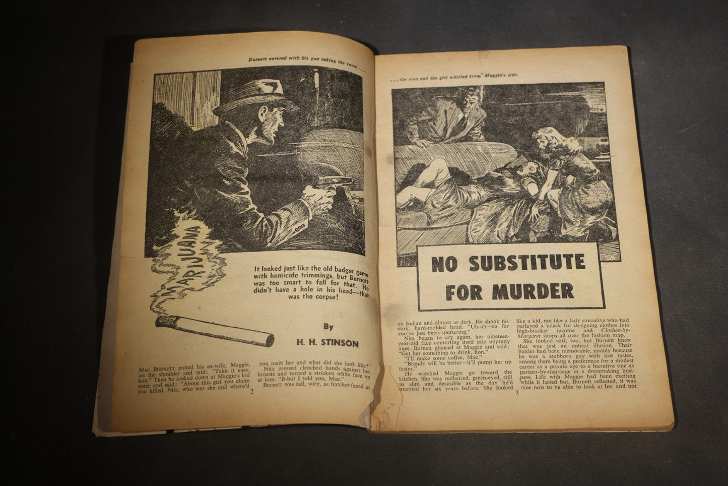 Vintage "Black Mask" Pulp Detective Magazine, Vol. VI, No. 7, British Edition, August 1948, Published by Atlas Publishing and Distributing Co. Ltd., London