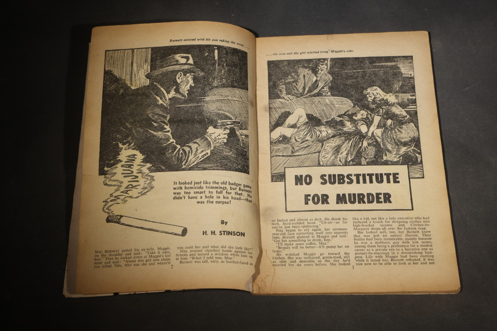 Vintage "Black Mask" Pulp Detective Magazine, Vol. VI, No. 7, British Edition, August 1948, Published by Atlas Publishing and Distributing Co. Ltd., London