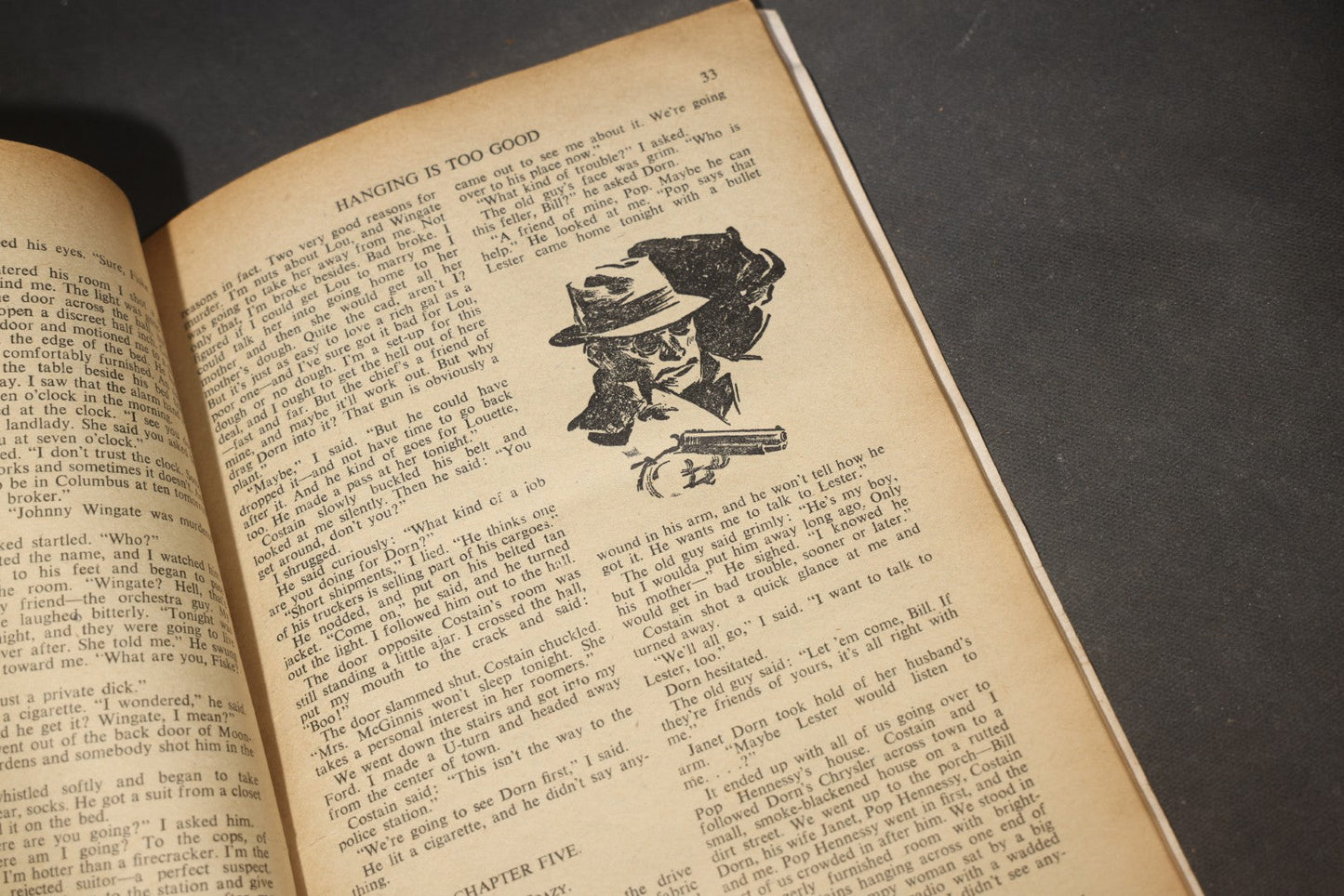 Vintage "Black Mask" Pulp Detective Magazine, Vol. VI, No. 7, British Edition, August 1948, Published by Atlas Publishing and Distributing Co. Ltd., London