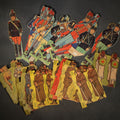 Lot 122 - Vintage "Soldiers of the World" Die-Cut Cardboard Stand-Up Military Figures, 20+ Pieces Including Officer Series, Manufactured by General Gum Co., Chicago, Illinois, Circa 1930s