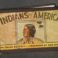 Lot 124 - "Indians of America" Vintage Illustrated Book by Lillian Davids Fazzini, Foreword by Dan Beard, 94 Color Pictures, Published by Whitman Publishing Company, Racine, Wisconsin, 1935, Poor Condition, 5-1/2" L