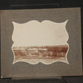 Lot 128 - Antique Board-Mounted Photograph of Hillsborough County Farm Buildings, Inscribed and Dated October 11, 1900