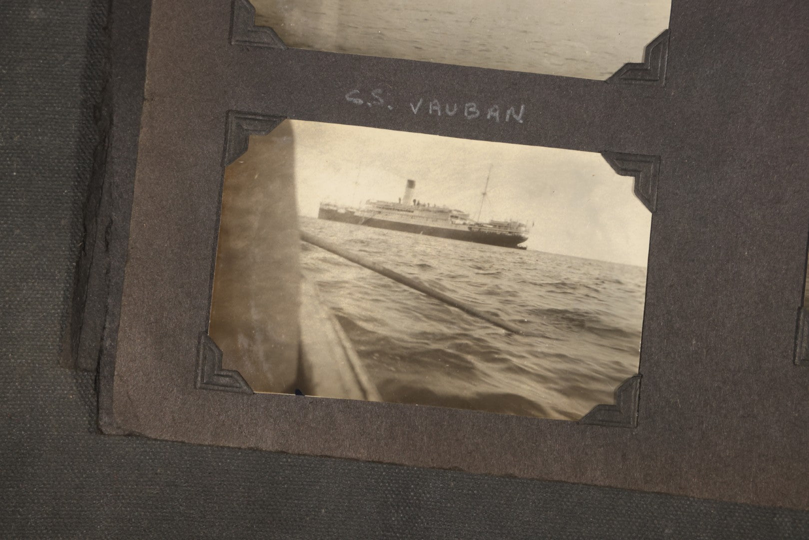 Partial 1920s Snapshot Album with Motorcycle