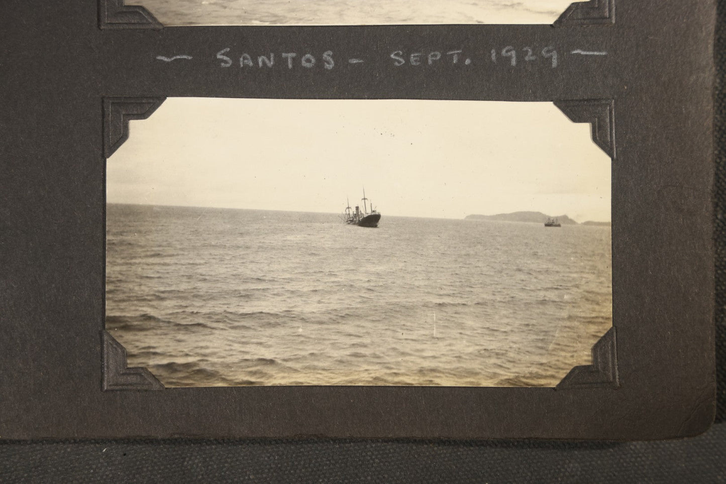 Partial 1920s Snapshot Album with Motorcycle
