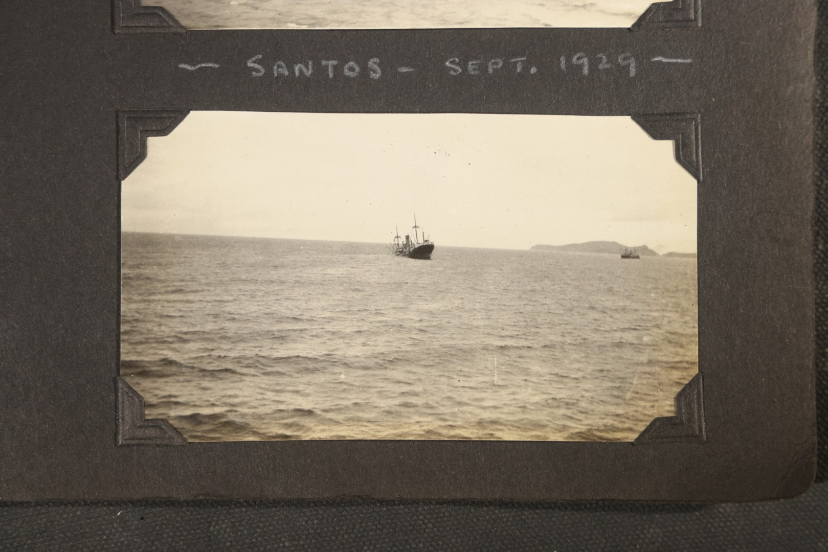 Partial 1920s Snapshot Album with Motorcycle