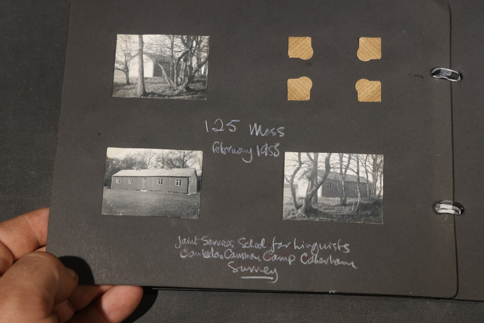 Vintage Snapshot Photo Album Containing 200+ Photographs, English and French Travel, Churches, Villages, Chartres Cathedral, Leicestershire, and French Countryside, Circa 1940s-1950s