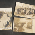 Lot 144 - Trio of Antique Real Photo Postcards R.P.P.C., National Ski Tournament, February 6 and 7, 1909, Eau Claire, Wisconsin, Including Ski Jump Hill, Professional Class Competitors, and Ski Jumping Mt. Washington