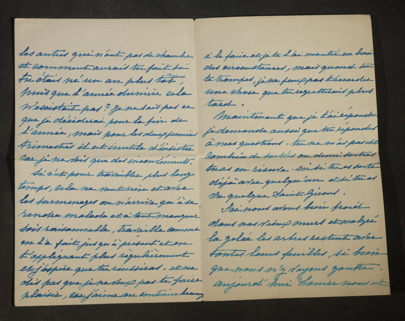 Pair of Antique French Mourning Correspondence with Black-Bordered Envelopes and Letters, Addressed to Gonfaron, Var and Chateaudun, Circa 1890s-1907