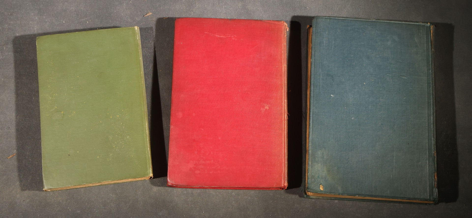 Trio of Antique Poetry and Literature Books including "A Harlot's Progress" by H. De Balzac, "Poems and Ballads" by Algernon Charles Swinburne, and "Rhymes of Childhood" by James Whitcomb Riley