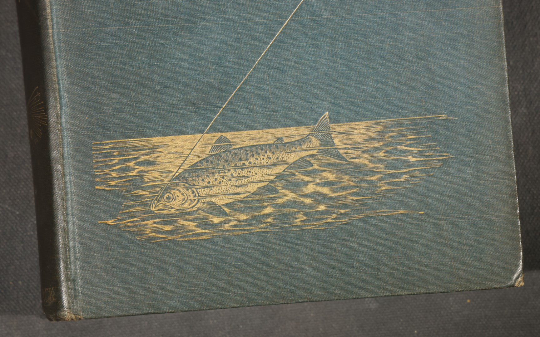 "Trout Fishing" Antique Fly Fishing Book by W. Earl Hodgson with Color Fly Plates and H. L. Rolfe Frontispiece, Published by Adam and Charles Black, London, 1904