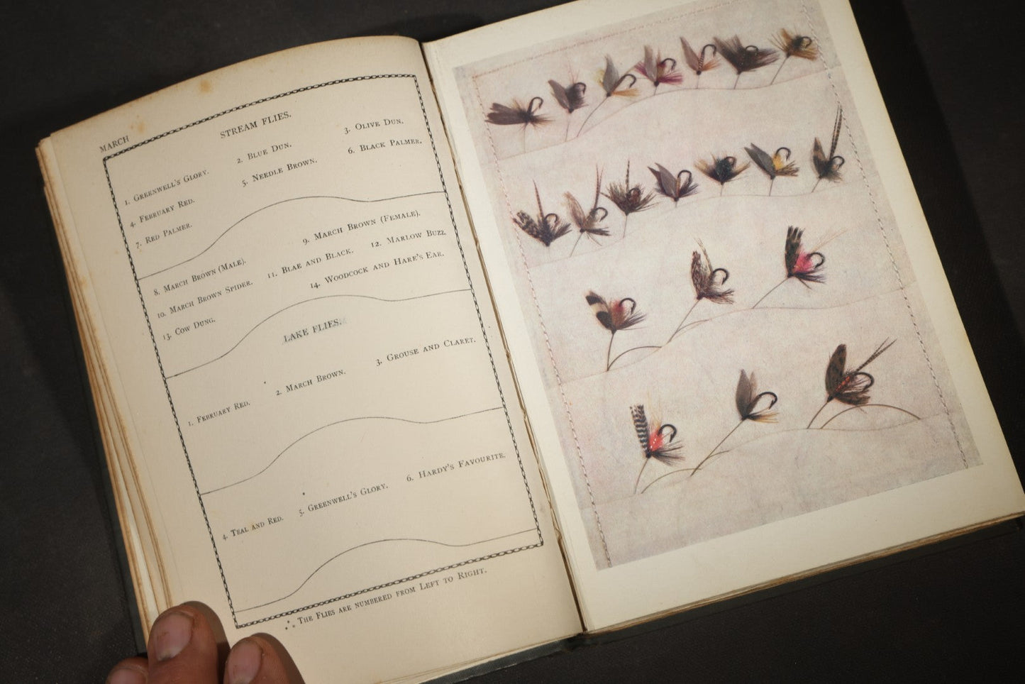 "Trout Fishing" Antique Fly Fishing Book by W. Earl Hodgson with Color Fly Plates and H. L. Rolfe Frontispiece, Published by Adam and Charles Black, London, 1904