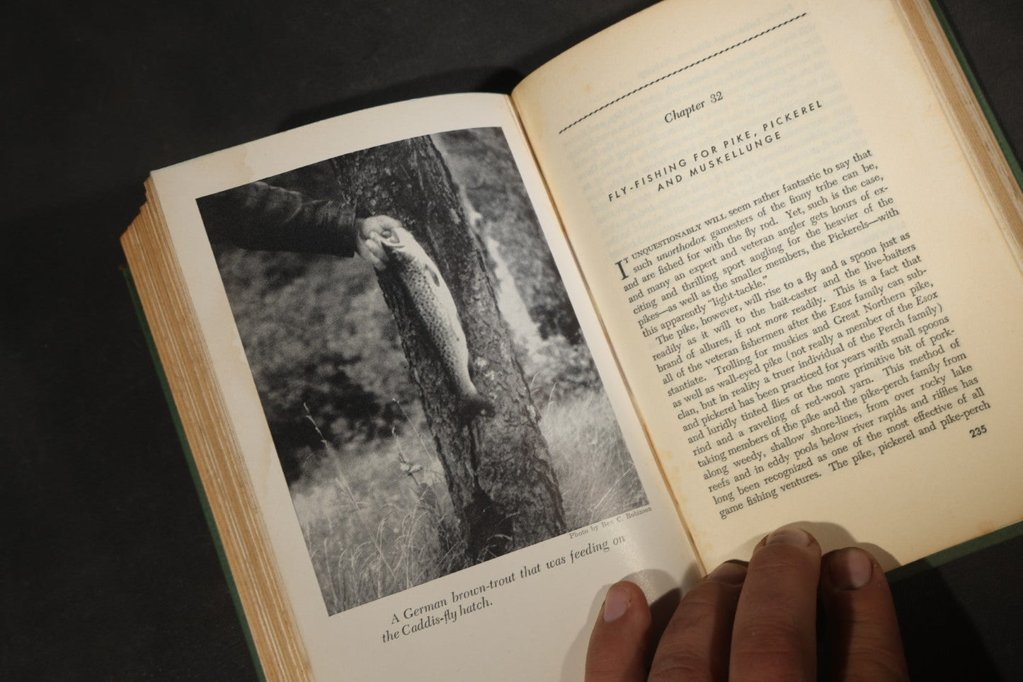 "Pond, Lake and Stream Fishing" Vintage Fresh-Water Fishing Book by Ben C. Robinson, Published by David McKay Company, Philadelphia, Pennsylvania, 1941