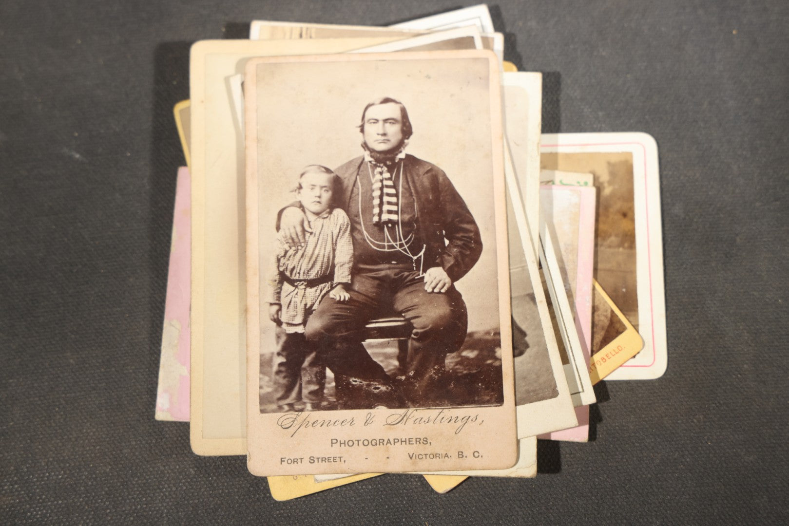 Grouping of 75+ Antique Carte De Visite C.D.V. Photographs and Ephemera, Primarily Scottish and British Studios including W.T. Bashford of Portobello, G.F. Roger of Broughty Ferry, and Morgan & Laing of Greenwich