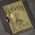 Lot 206 - Antique Curvfit "The Woman's Razor" Curved Safety Razor in Original Box with Blue Velvet Bag, Curvfit Sales Corp., New York City, 3-3/8" W