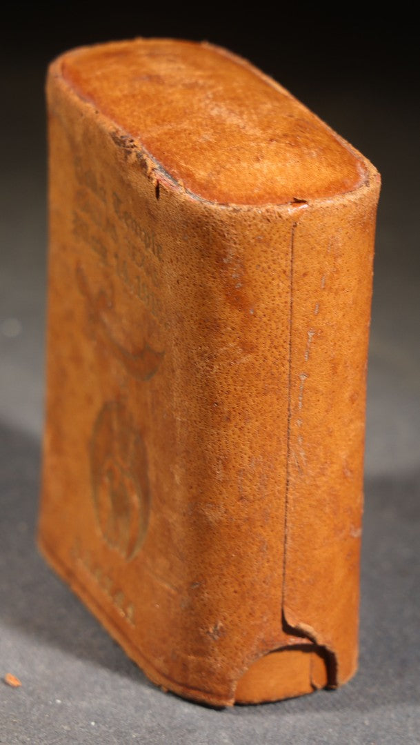 Antique Leather Cigarette Case, Hella Temple A.A.O.N.M.S. Shriners, Dallas, Texas, May 14, 1913