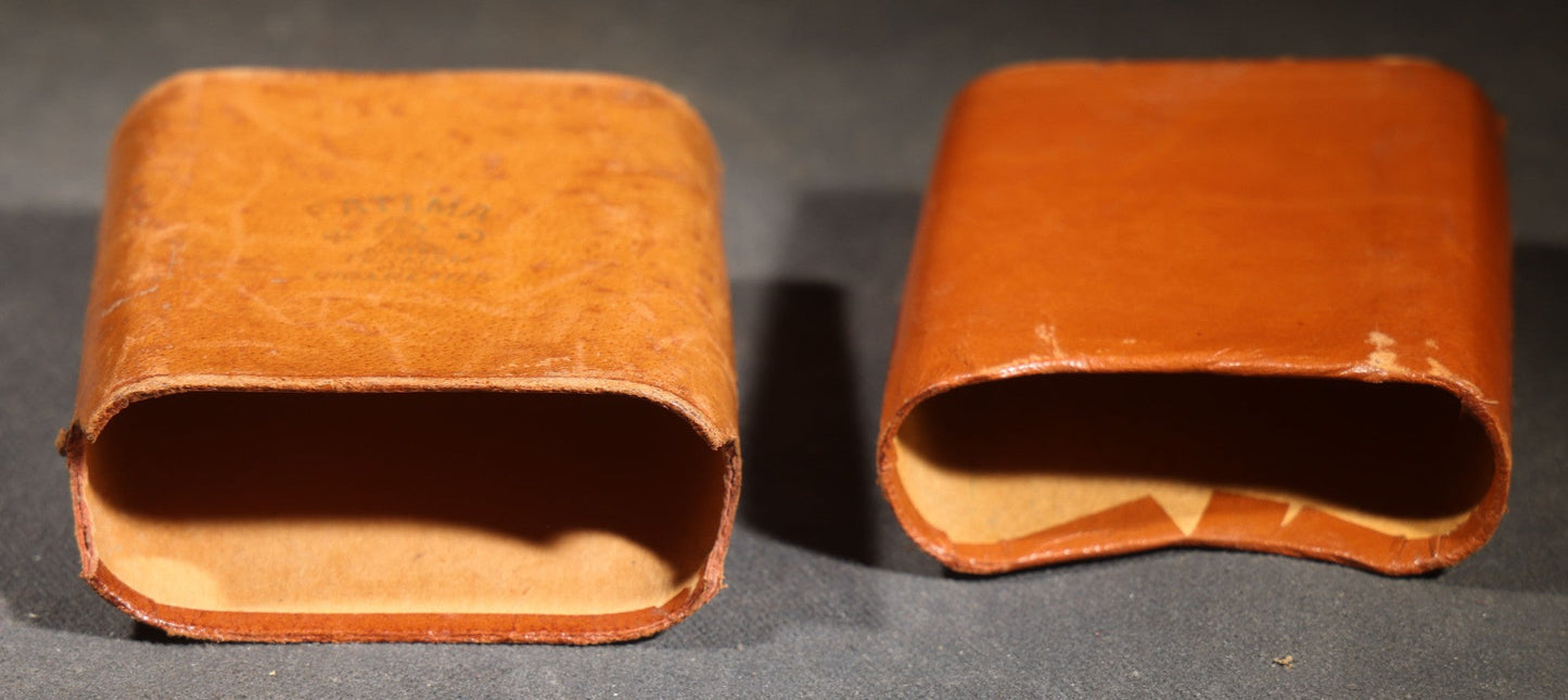 Antique Leather Cigarette Case, Hella Temple A.A.O.N.M.S. Shriners, Dallas, Texas, May 14, 1913